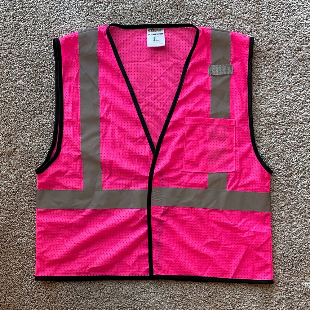 ML Kishigo | High Visibility Safety Vest | Pink | Large - Extra Large
